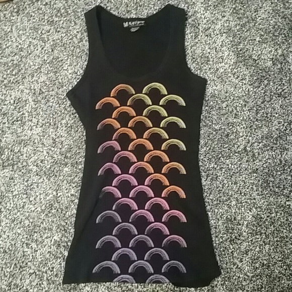 Self Esteem Tops - Rainbow tank top